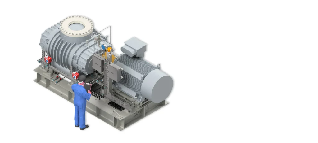 Large air blower
